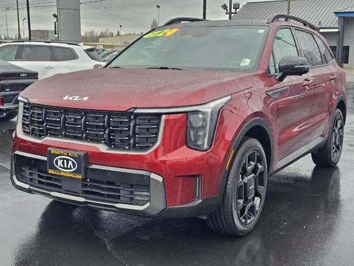 Red 2024 Kia Sorento SX Prestige