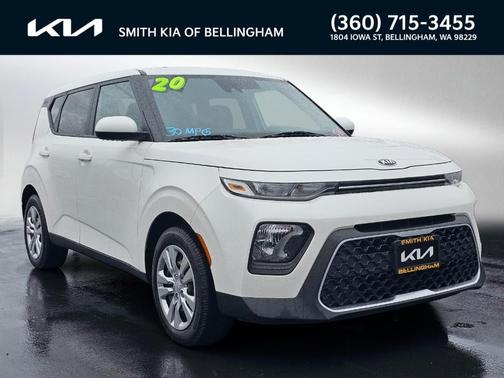 Snow White Pearl 2020 Kia Soul LX