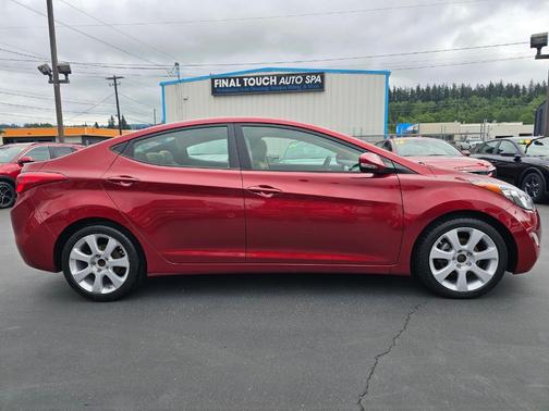 Red Allure 2012 Hyundai ELANTRA Limited