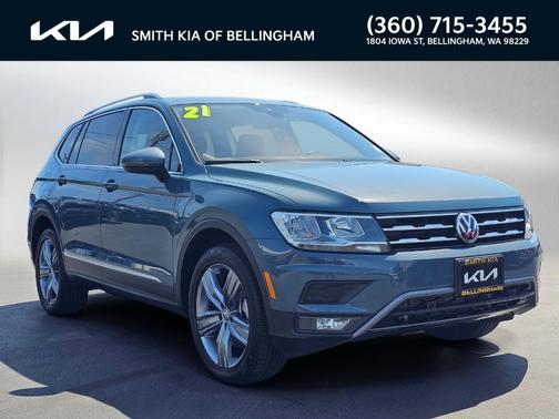 Stone Blue 2021 Volkswagen Tiguan 2.0T SEL