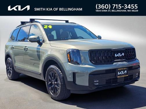 Jungle Green 2024 Kia Telluride SX