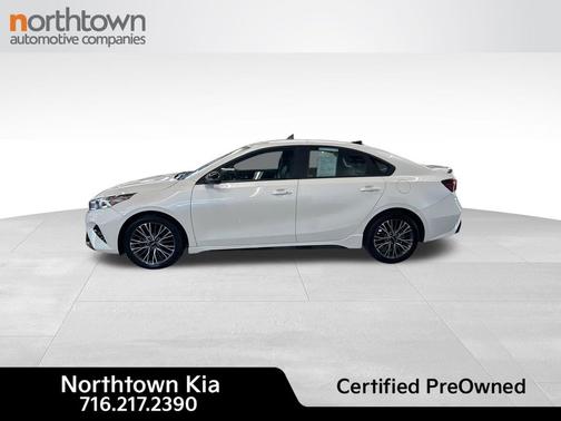 Snow White Pearl 2023 Kia Forte GT-Line