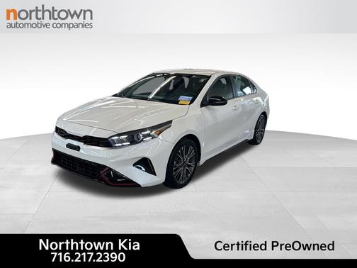 Snow White Pearl 2023 Kia Forte GT-Line