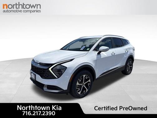 Glacial White Pearl 2024 Kia Sportage EX