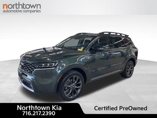 Aruba Green 2023 Kia Sorento X-Line SX Prestige