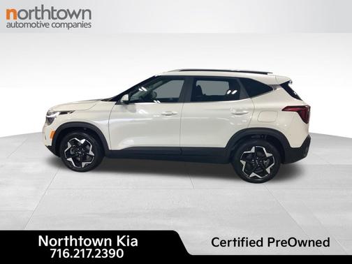 Snow White Pearl 2024 Kia Seltos EX