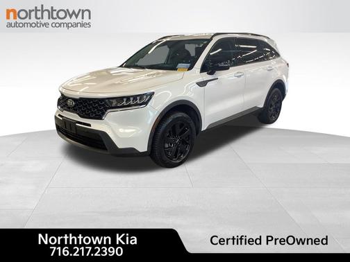 Glacial White Pearl 2021 Kia Sorento S