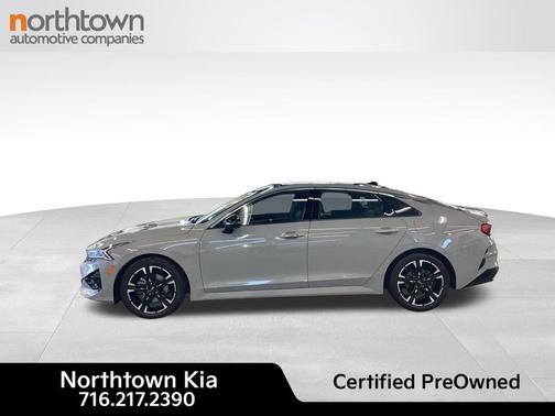 Wolf Gray 2022 Kia K5 GT-Line