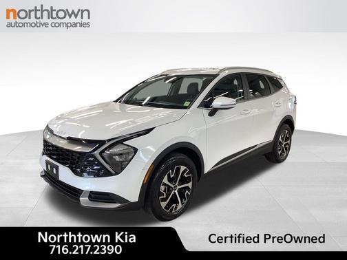 Glacial White Pearl 2023 Kia Sportage EX