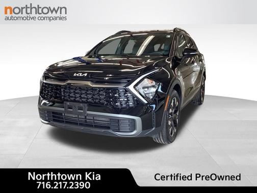 Ebony Black 2023 Kia Sportage X-Line