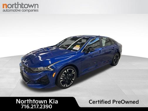 Sapphire Blue 2024 Kia K5 GT-Line Sedan