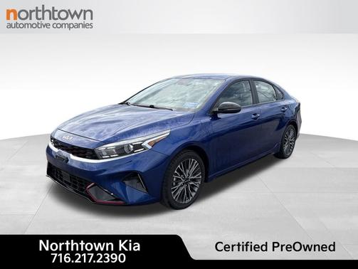 Deep Sea Blue 2024 Kia Forte GT-Line