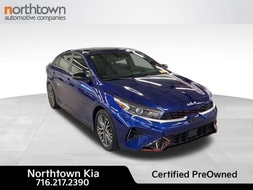 Deep Sea Blue 2024 Kia Forte GT-Line