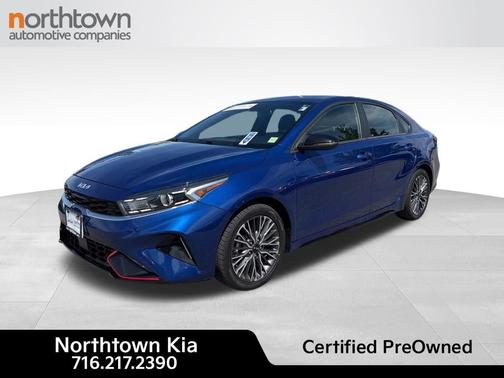Deep Sea Blue 2024 Kia Forte GT-Line