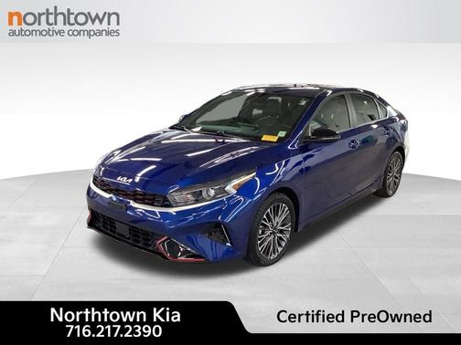 Deep Sea Blue 2024 Kia Forte GT-Line