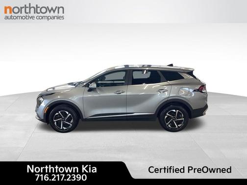 Steel Gray 2023 Kia Sportage Hybrid LX