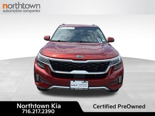 Mars Orange 2021 Kia Seltos SX