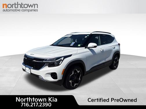 Snow White Pearl 2024 Kia Seltos EX