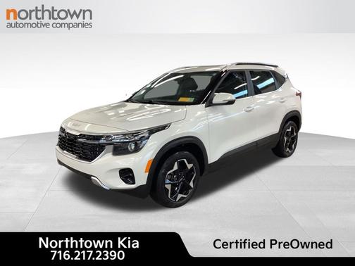 Snow White Pearl 2024 Kia Seltos EX