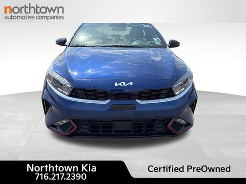 Deep Sea Blue 2024 Kia Forte GT-Line