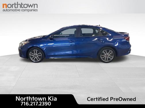 Deep Sea Blue 2024 Kia Forte GT-Line