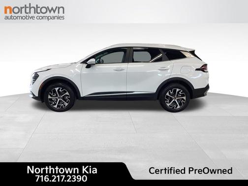 Glacial White Pearl 2024 Kia Sportage EX
