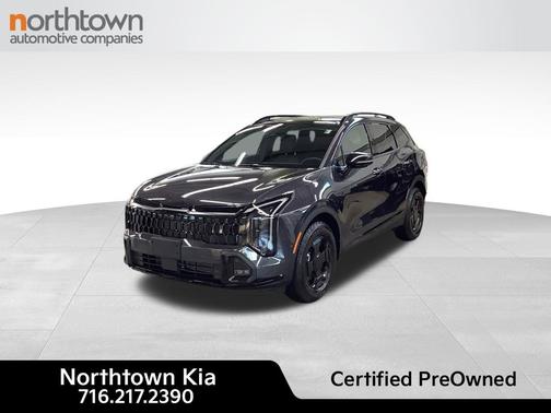 Gray Metallic 2026 Kia Sportage X-Pro Prestige