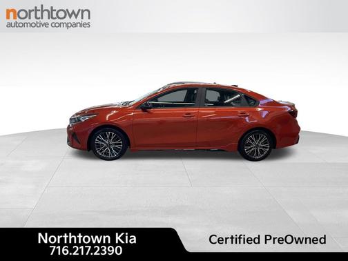 Fire Orange 2023 Kia Forte GT-Line