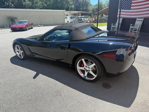 Black 2007 Chevrolet Corvette 2dr Conv