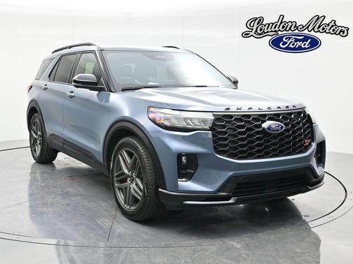 Vapor Blue 2025 Ford Explorer ST