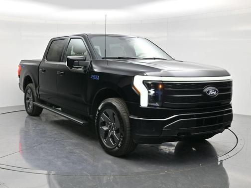 Black Metallic 2024 Ford F-150 Lightning Platinum