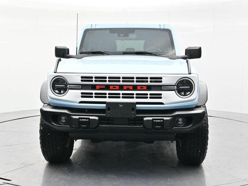 Blue 2025 Ford Bronco Heritage Edition