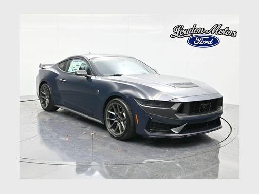 Blue 2025 Ford Mustang Dark Horse