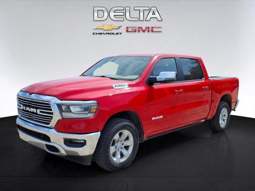 Flame Red Clearcoat 2024 RAM 1500 Laramie Truck