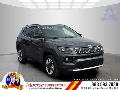 Granite Crystal Metallic Clearcoat 2022 Jeep Compass Limited