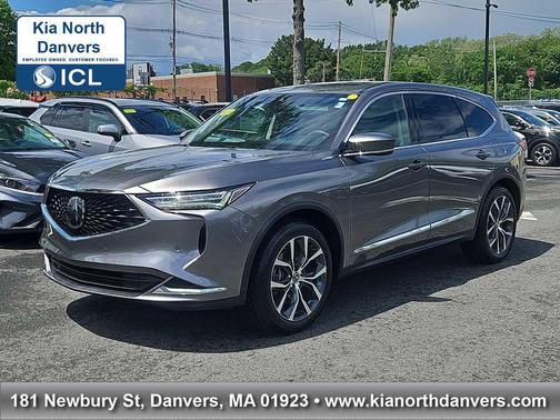 Liquid Carbon Metallic 2023 Acura MDX Technology Package