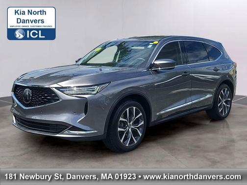 Liquid Carbon Metallic 2023 Acura MDX Technology Package