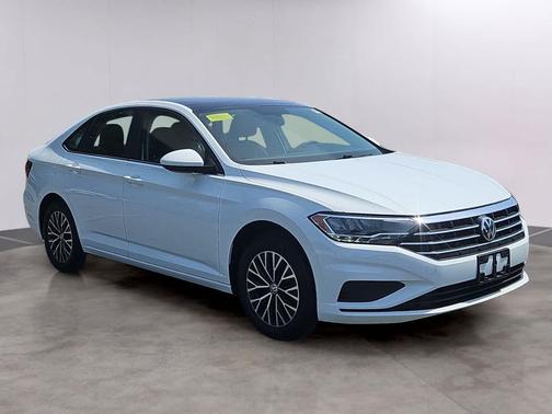 Pure White 2019 Volkswagen Jetta 1.4T SE