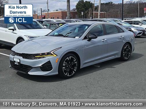 Wolf Gray 2024 Kia K5 GT-Line