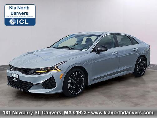 Wolf Gray 2024 Kia K5 GT-Line