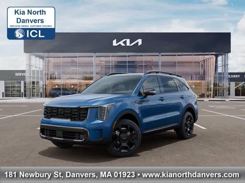 Mineral Blue 2026 Kia Sorento Hybrid SX Prestige