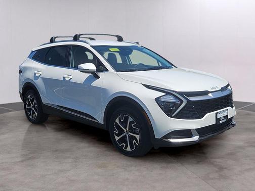 Snow White Pearl 2023 Kia Sportage Hybrid EX