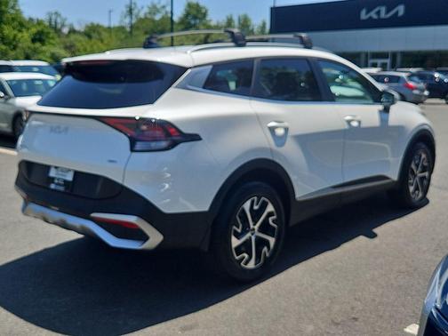 Snow White Pearl 2023 Kia Sportage Hybrid EX