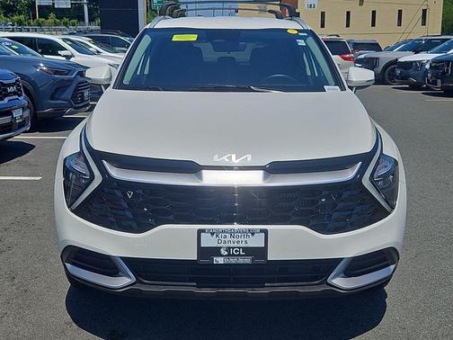 Snow White Pearl 2023 Kia Sportage Hybrid EX