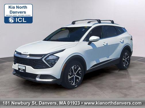 Snow White Pearl 2023 Kia Sportage Hybrid EX