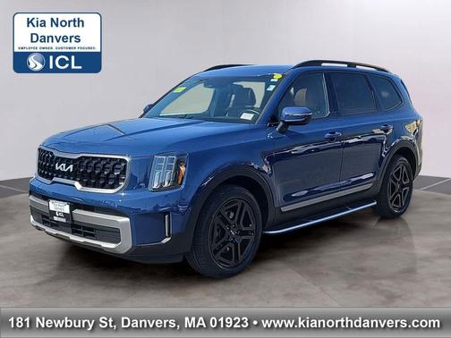 Midnight Lake Blue 2023 Kia Telluride EX X-Line