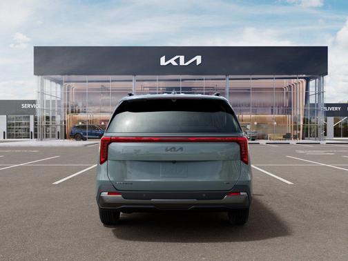 Iceberg Green 2027 Kia Carnival Hybrid SX Prestige