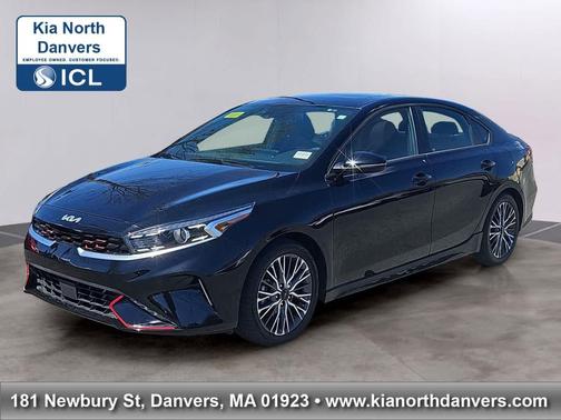 Aurora Black 2023 Kia Forte GT-Line