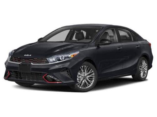 Aurora Black 2023 Kia Forte GT-Line