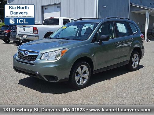 Jasmine Green Metallic 2015 Subaru Forester 2.5i